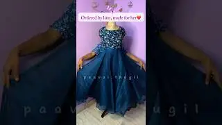 Surprise like this - customised maxi🦋 #customisedorder #maxi #frock #outfit #onlineorder #shorts