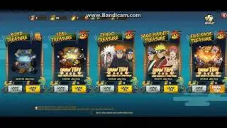 Naruto online | Draw 100 seal scroll in five kage treasure
