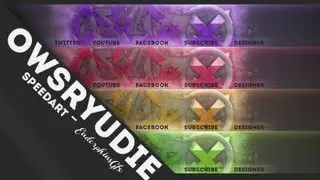 Speed Art 3 | Owsryudie | Youtube Background