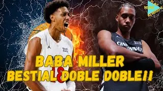 BABA MILLER BESTIAL DOBLE DOBLE&iexcl;&iexcl; - Highligts vs Lipscomb 30/12/2025