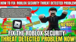 How to Fix Roblox &ldquo;Security Threat Detected&rdquo; Error #roblox #robloxfix