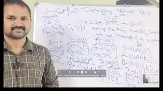 TOC(FLAT) in Telugu || Chomsky Normal Form  in Telugu || Converting CFG to CNF in Telugu