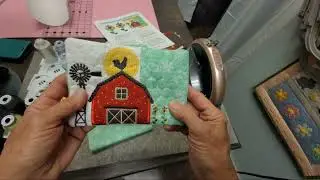 A1 Vacuum & Sewing Reno is live! Mug Rugs 6 - Farm Life with Suzanne