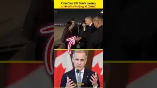 Canadian PM Mark Carney arrived in Beijing at China #markcarney #canada #china