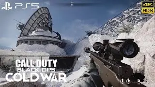(PS5) 4K| IMMERSIVE Ultra Graphic Gameplay | COD BLACK OPS COLD WAR | Echoes of a Cold War