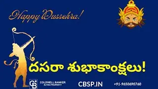Happy Dussehra విజయదశమి శుభాకాంక్షలు Coldwell Banker Sutra Property