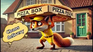 A pizza delivery driver gets his revenge on the customer  #funny #catstory  #kitten #cutecat