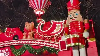 Brand New Red Gate entrance arch @ Hyde Park Winter Wonderland 2025 