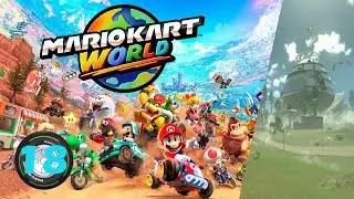 MarioKart World part 18/Finding Peach coins in the jungle!