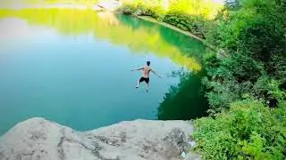 Laurel River Lake&mdash;Cliff Jump