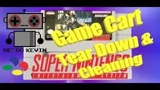 SNES game cartridge tear down and cleaning