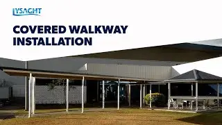 LYSAGHT&reg; Covered Walkways Installation Timelapse