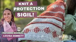 Knit Protection Sigils Into These Two Projects! Featuring Louisa Demmitt from skacel - Knit A Spell