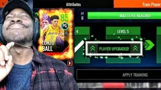 LEVELING UP LONZO BALL! NBA LIVE MOBILE 18 EARLY GAMEPLAY! Ep. 3