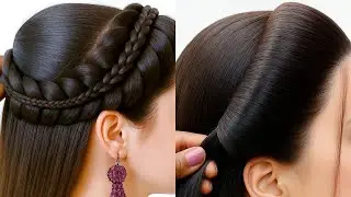new easy hairstyle - beautiful hairstyle for girls | hair design | hairstyle for wedding