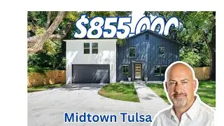 Stunning Modern Home Renovation In Midtown Tulsa | 2024 Remodel With Stunning Park Views