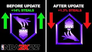 PICK POCKET BADGE NBA 2K22 - NERF Changes Explained
