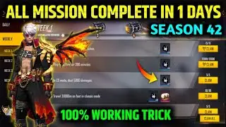 FREE FIRE NEW ELITE PASS MISSION || ELITE PASS MISSION FREE FIRE || FREE FIRE WEEK 1 MISSION ||