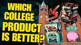Panini Prizm Draft Picks vs. Bowman Chrome U Review | Which College Football Box Has More Value?