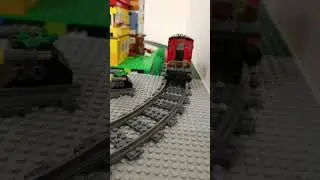 Huge Lego room update!!! running Lego train for the first time in this Lego room!!! #legotrains