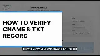 How to Verify CNAME & TXT Records in Multilipi | Domain Setup Guide