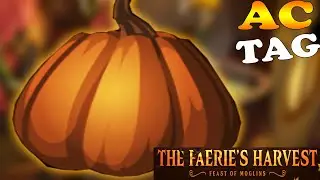 AQW NEW FALL FRUIT BASKET & PERSIMMOM BRANCH /JOIN MOGLINFEAST(THE FAERIE'S  HARVEST MOGLIN FEAST)