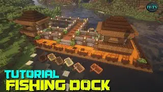 Minecraft Dock | Minecraft Dock Tutorial | How to Build A dock in minecraft | Minecraft Fishing Dock
