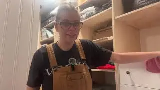 DIY Master Closet Pt 3
