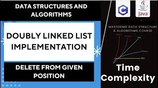Delete Node at Given Position in Doubly Linked List