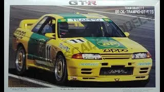 Обзор Team Object T Nissan Skyline GT-R R32 Gr A BP Oil '93 Fujimi 1/24 (сборные модели)