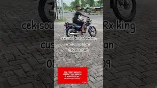 knalpot cuit Rx king custom saringan 085607025709