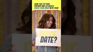 Toh kis baat ka hai intezaar? Plan a movie date with your pyaar. 🥰 Book your tickets now.