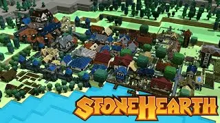 Goblins vallen mijn dorp aan! | Stonehearth #2