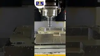 VMC machining for high-quality #toolroom #manufacturingmagic #machine #vmc  #aluminum #plastic