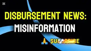 DISBURSEMENT UPDATE: MISINFORMATION IM THE ECOSYSTEM 