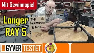 (Longer RAY5) Ein Lasergravierer mit Wi-Fi und Touchscreen