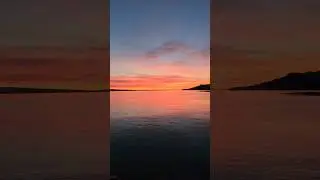 20251011 18:37 splendid sunset from Lukobran in Omi&scaron;, Croatia