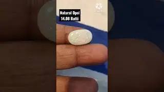 Natural Opal 14.08 Ratti ||  Fire Opal #opal #gemstone #diamond #gorakhpur #astrology #preciousgems