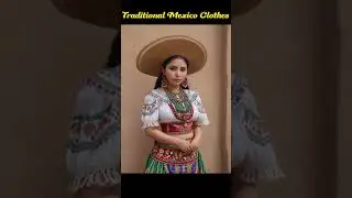 The Beauty of Traditional Mexico Clothes #shorts