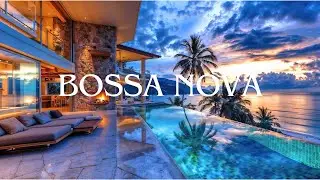 Bossa Nova Paradise &mdash; Oceanfront Hotel with Waves, Pool & Palm | Chill Summer Jazz for Relax & Vibes
