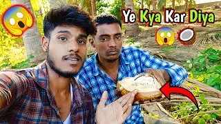 Today Masti With Coconut Garden 😅 | Funny Vlogs | Pappu Vibe Vlogs 