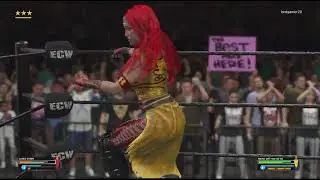 WWE 2K25 Rachel Sofia Rose vs Lance Storm ECW World Championship Barely L**** 96
