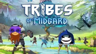Tribes of Midgard (PS5) First Look - Heavy Hooded JAWS & Tr3by #TwoPlayerTuesdays