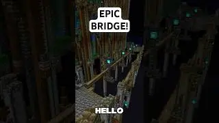 Flying Through My EPIC Minecraft SPACE TEMPLE Build!