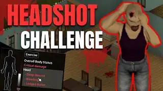 Starting With A Brutal Headshot Wound - Project Zomboid Build 42 - Ain&rsquo;t That A Kick In The Head Mod
