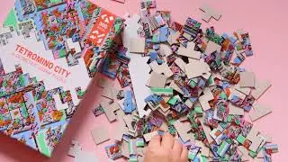 Tetromino City - A Geometric Jigsaw Puzzle - Laurence King Publishing