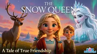 The Snow Queen Story ❄️👑 | Bedtime Magical  Frozen Fairy Tale for Kids| bedtime Story for kids 