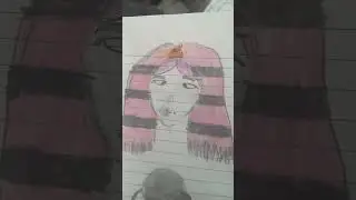 another drawing and idk why the one on the bottom looks like that #drawing
