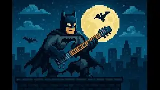 🦇 Batman Theme (Guitar & Bass Cover)
