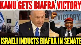 KANU! ISRAEL INDUCTS BIAFRA INTO PARLIAMENT GIVES THEM PERMANENT SEAT IN SH0CK HUGE STEP TO FREEDOM